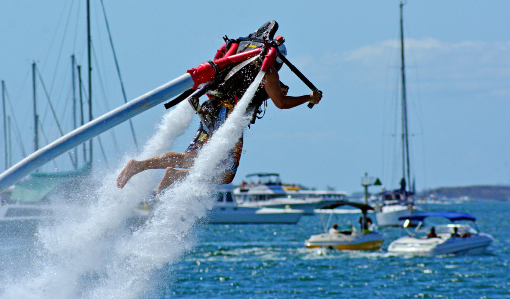 Should You Try the Water Jet Pack or the Water Jet Board First in