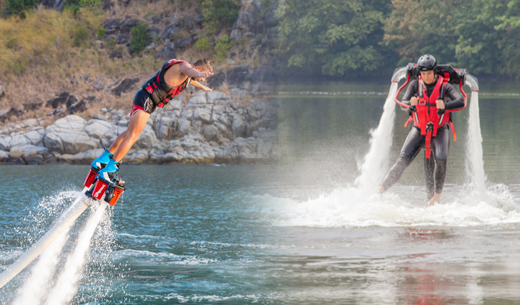 Flyboard And Jetpack Smiles